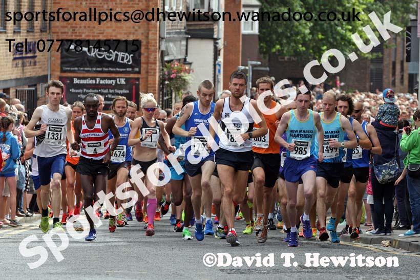 Darlington 10k Road Race. Photo: David T. Hewitson/Sports for All Pics